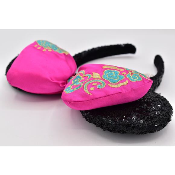 Shanghai Disney Resort Minnie Ears Headband 2016 Grand Opening Rare Collectible main image 7